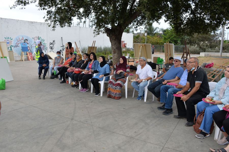 ابداع تنظم مهرجان رسم في الطبيعة في عرعرة بعنوان “مهرجان فنون الخطاف”